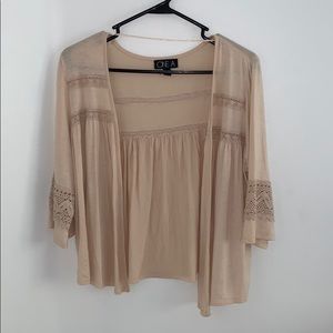 Loose Open Cardigan Tunic
